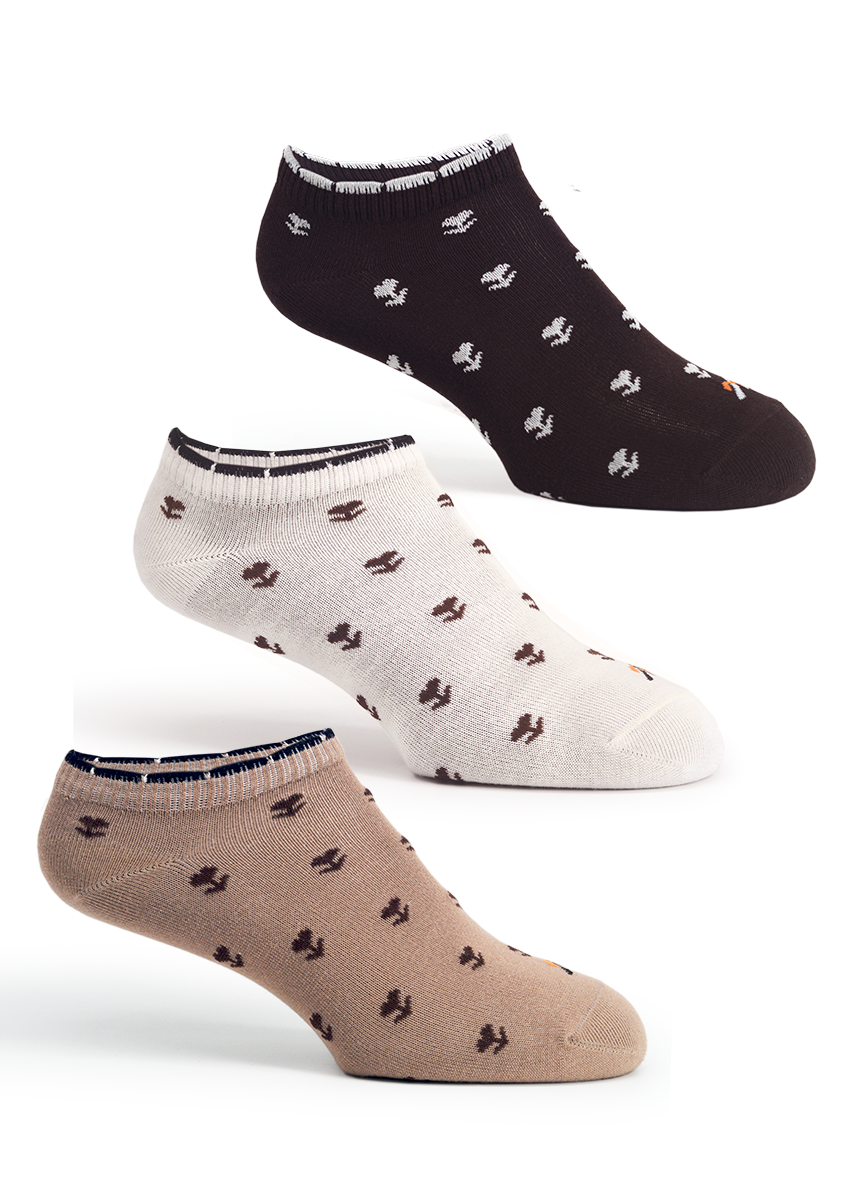 Media de Bambú Casual B3002 x 3