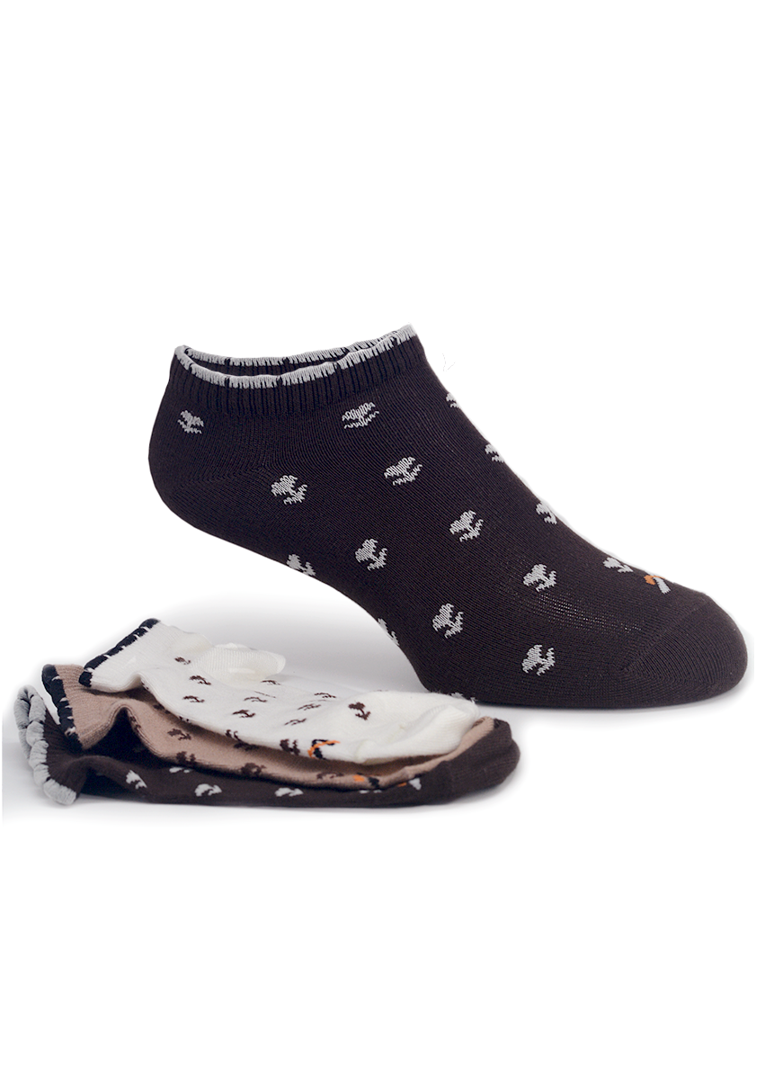 Media de Bambú Casual B3002 x 3