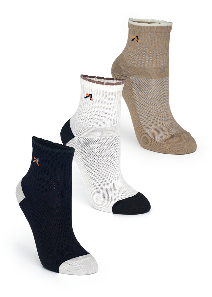 Media de Bambú Casual B3003 x 3
