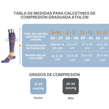 Cargar imagen en el visor de la galería, Medias de Compresión Graduada Algodón - CA001 Habano
